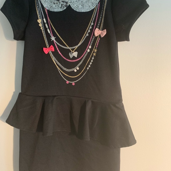 Ltd Ed. H&M bejewelled front size 6-8. Worn once for photoshoot. Peplum detail. - Picture 4 of 5